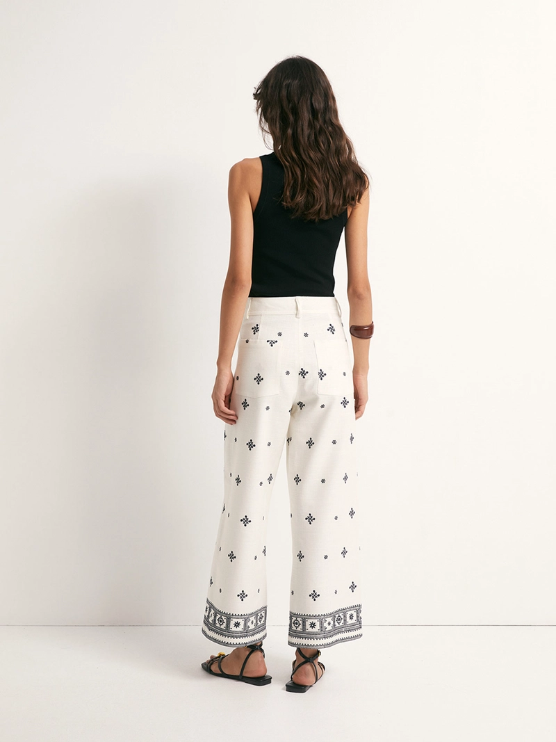 PANTALÓN MUJER SFERA ANCHO - 4