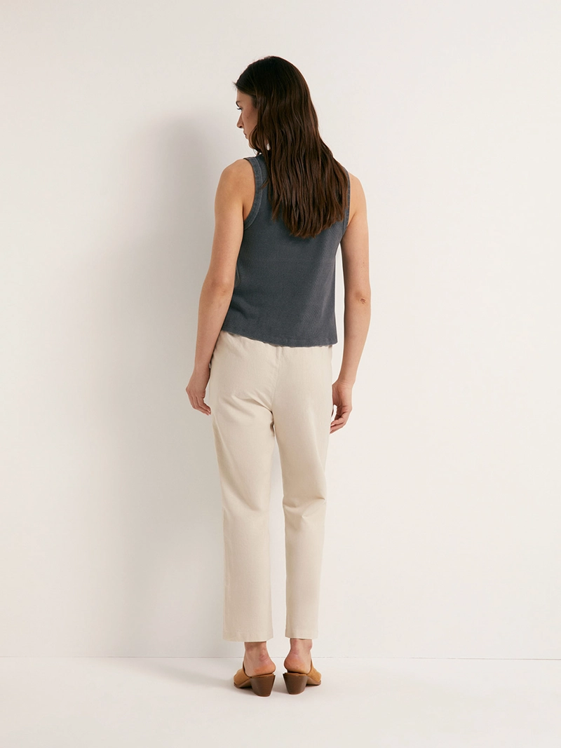 PANTALÓN MUJER SFERA LINO RECTO - 5