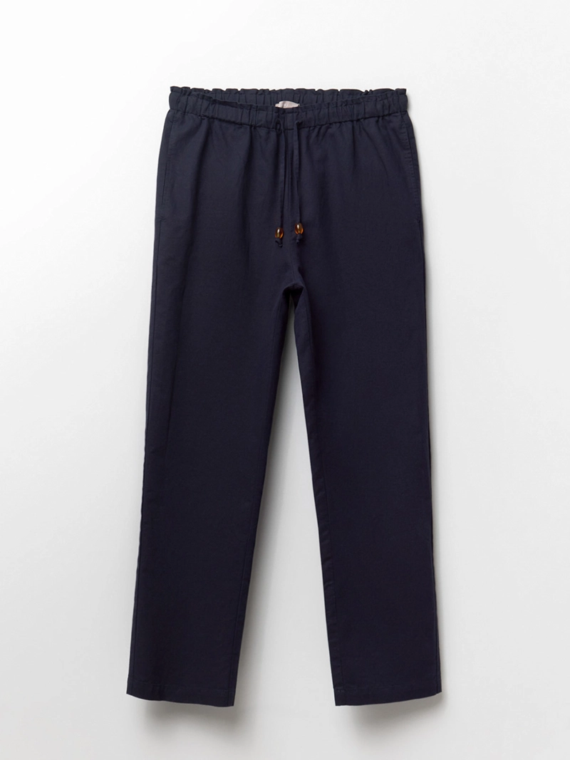 PANTALÓN MUJER SFERA LINO RECTO - 5