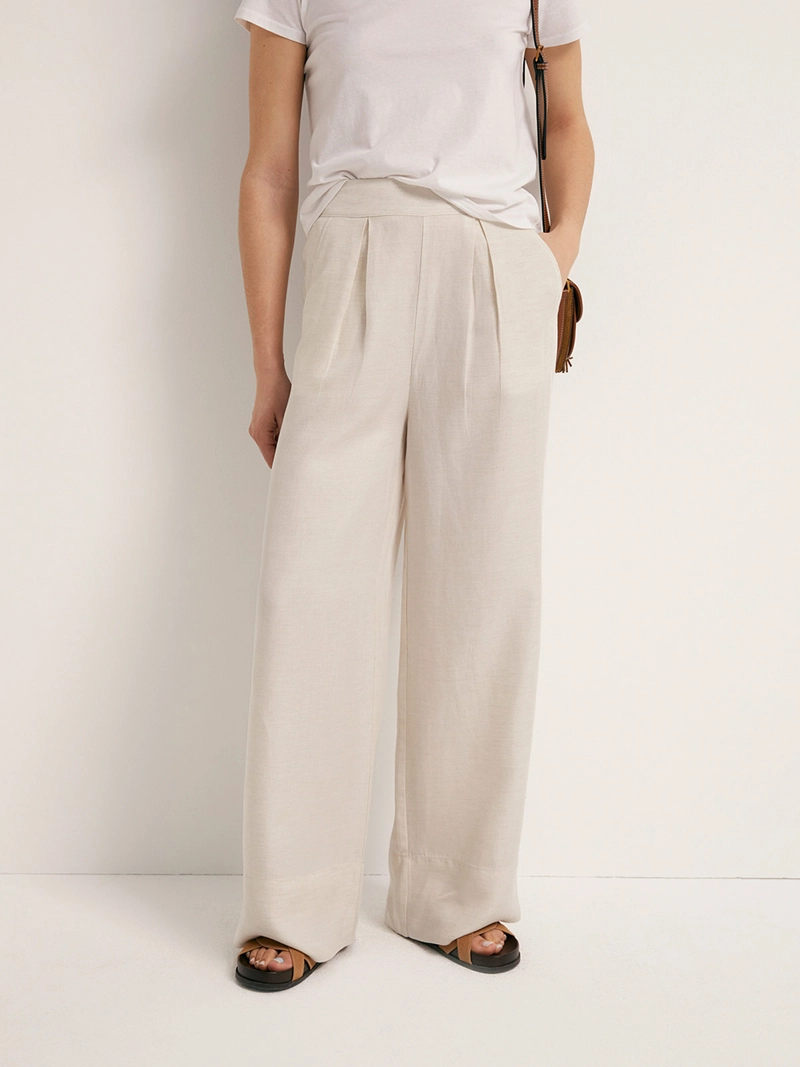 PANTALÓN MUJER SFERA LINO - 2