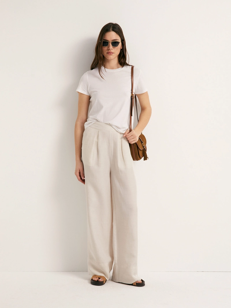 PANTALÓN MUJER SFERA LINO