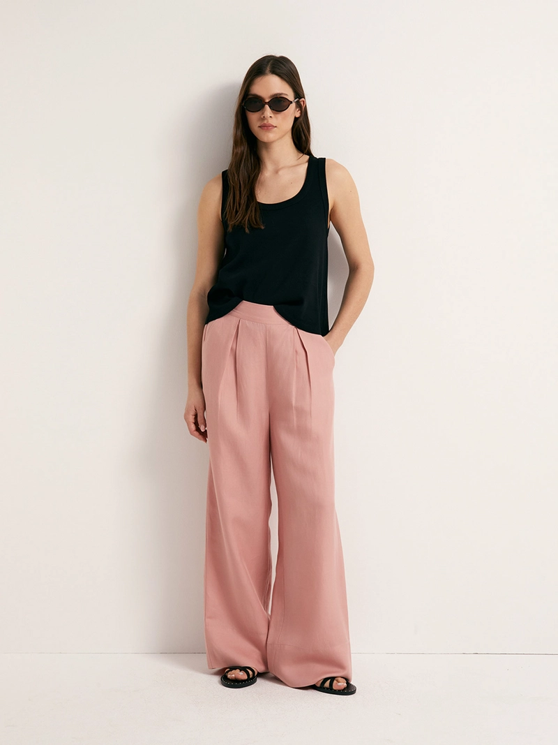 PANTALÓN MUJER SFERA LINO - 1