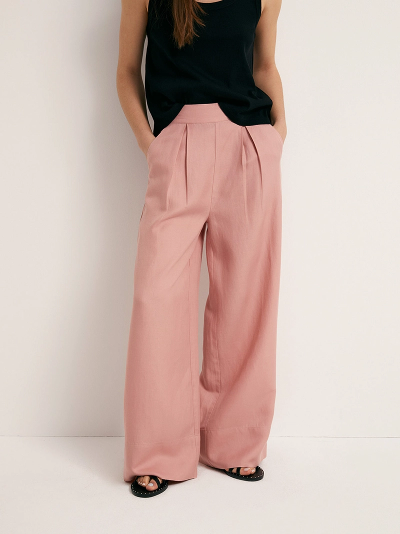 PANTALÓN MUJER SFERA LINO - 2