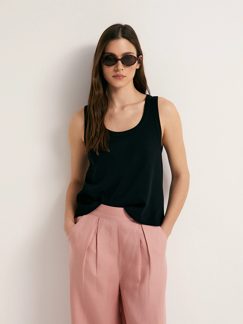 PANTALÓN MUJER SFERA LINO - 3