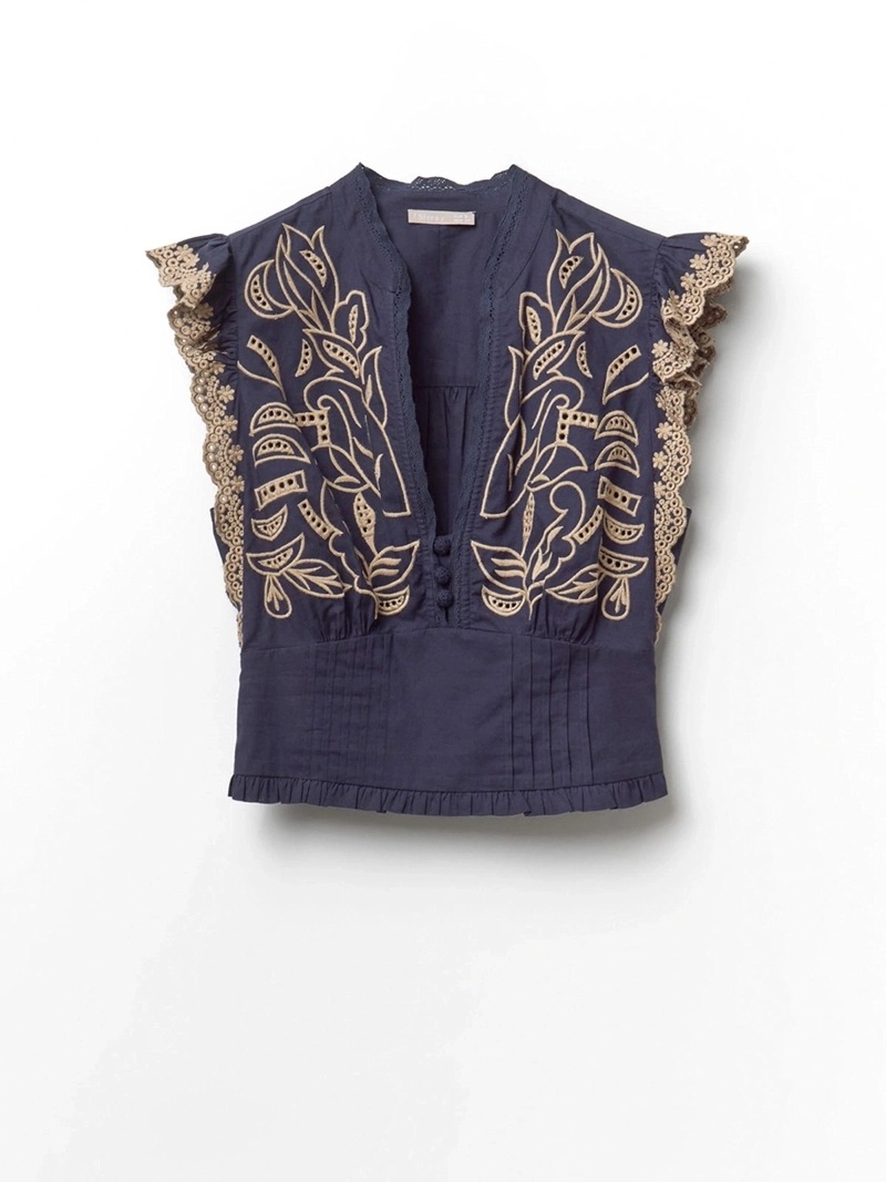BLUSA MUJER SFERA ALGODÓN  - 5
