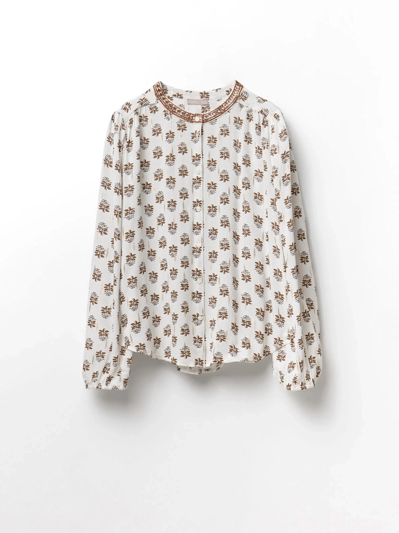 BLUSA MUJER SFERA ESTAMPADA - 5