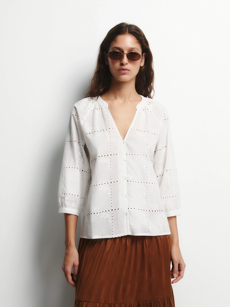 BLUSA MUJER SFERA ALGODÓN  - 2