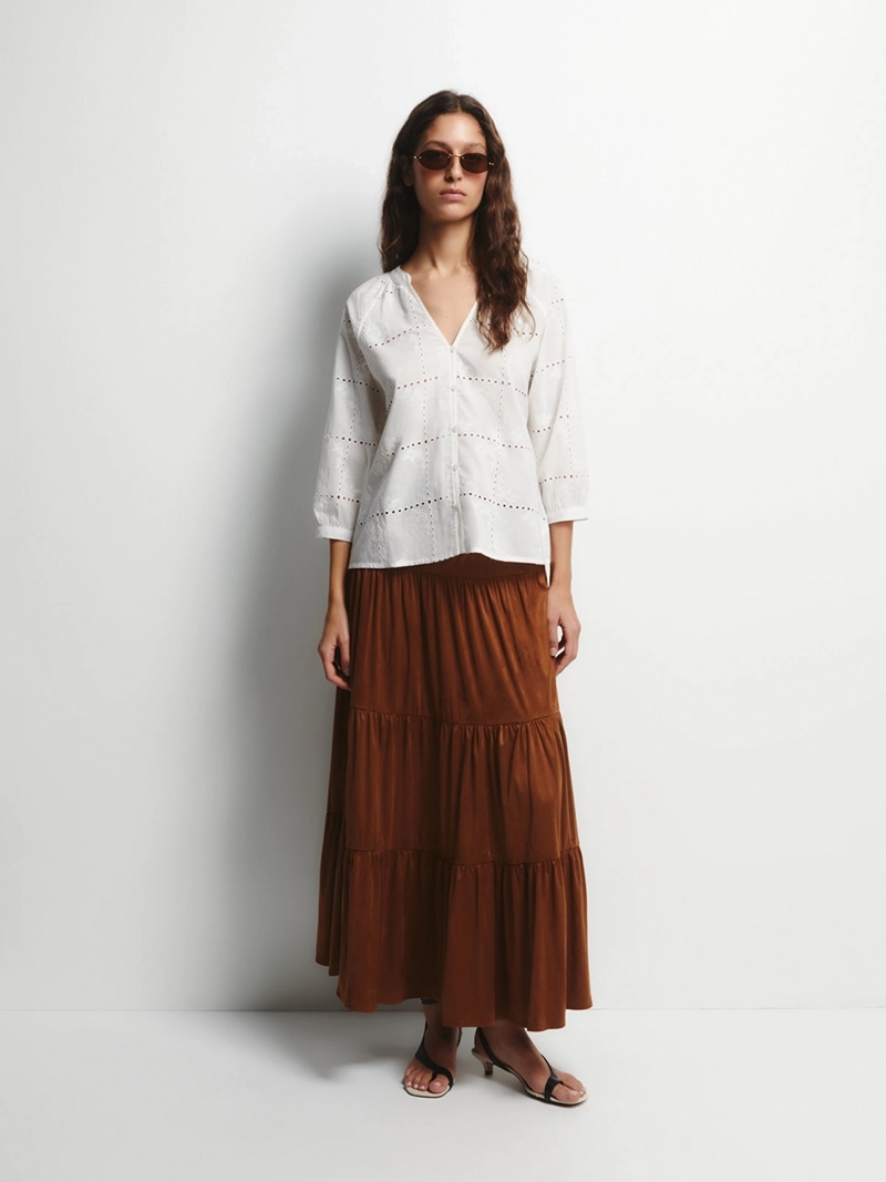BLUSA MUJER SFERA ALGODÓN  - 1