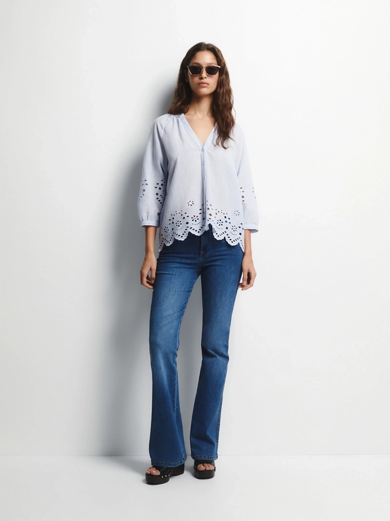 BLUSA MUJER SFERA ALGODÓN  - 1
