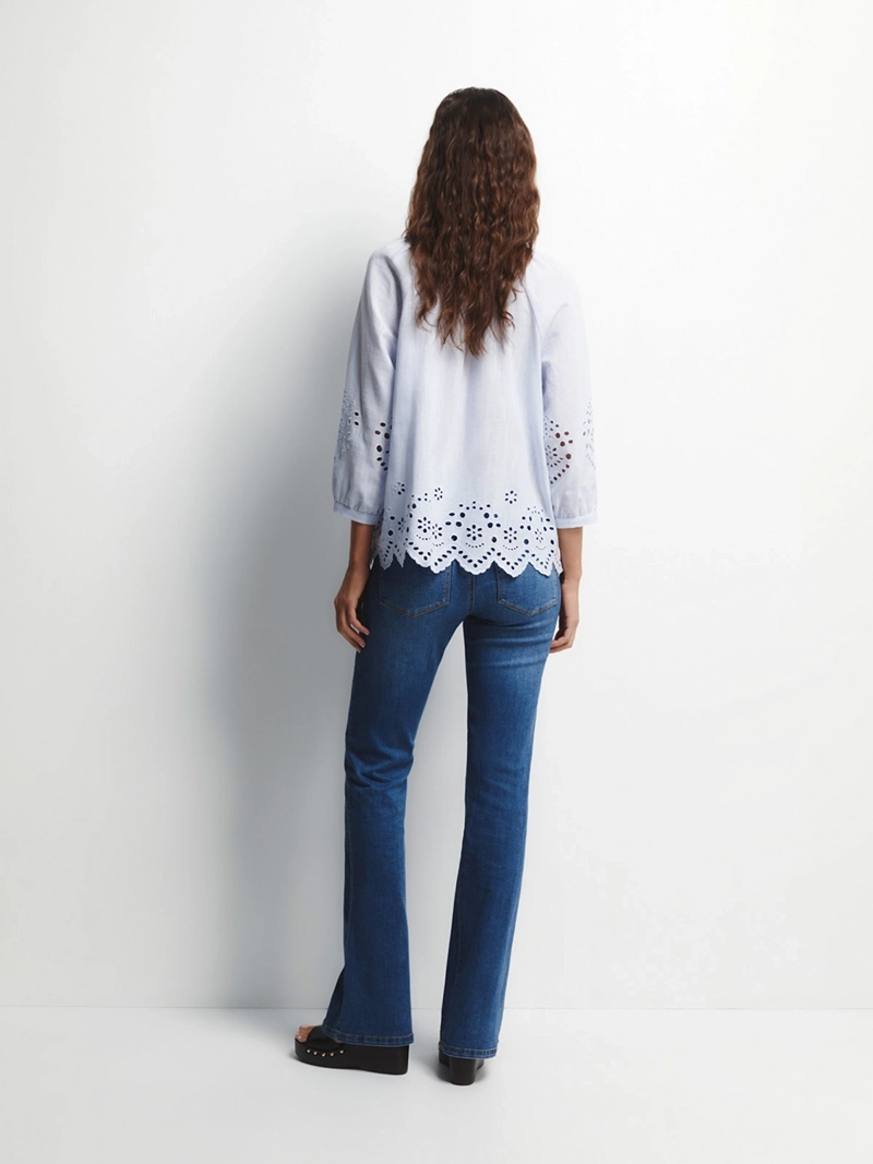 BLUSA MUJER SFERA ALGODÓN  - 3