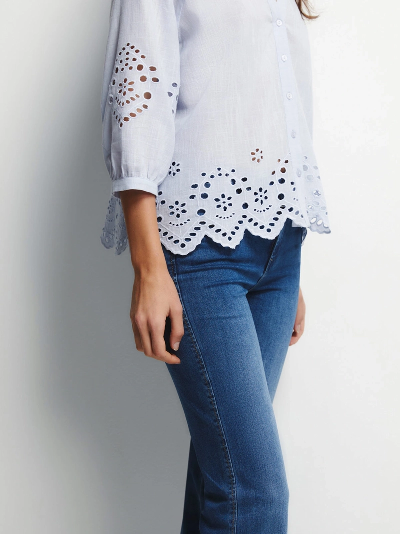 BLUSA MUJER SFERA ALGODÓN  - 4