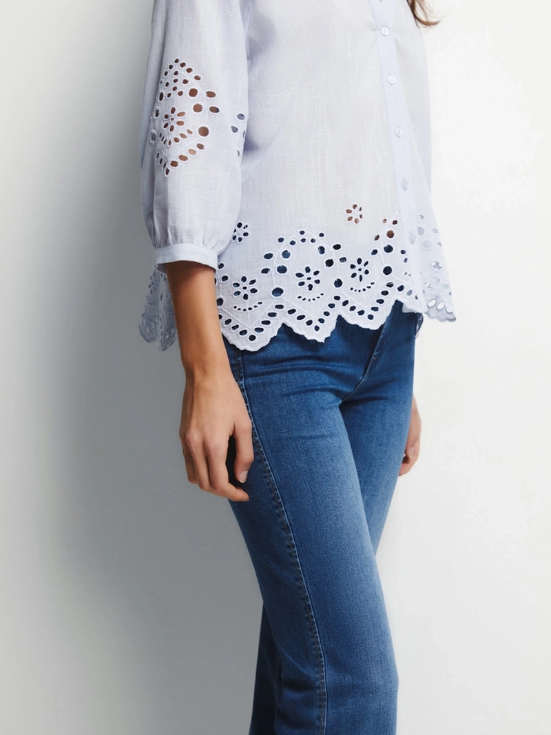 BLUSA MUJER SFERA ALGODÓN  - 4