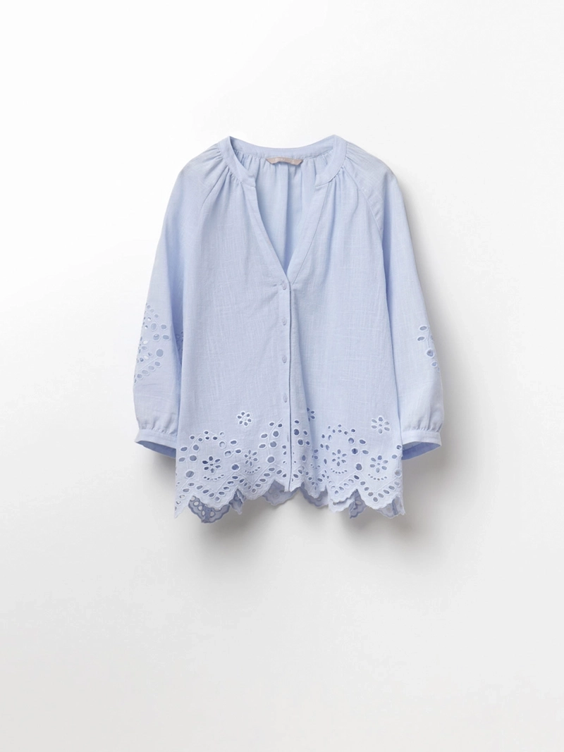 BLUSA MUJER SFERA ALGODÓN  - 5