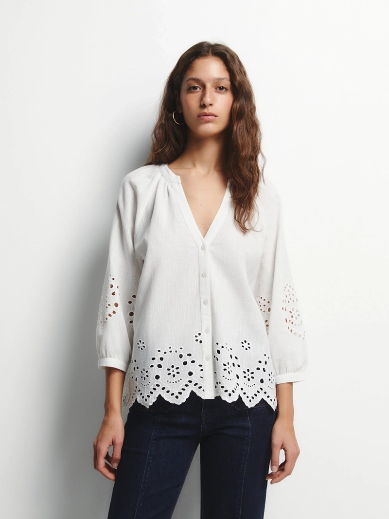 BLUSA MUJER SFERA ALGODÓN  - 2