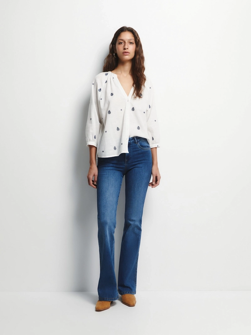BLUSA MUJER SFERA ALGODÓN  - 1