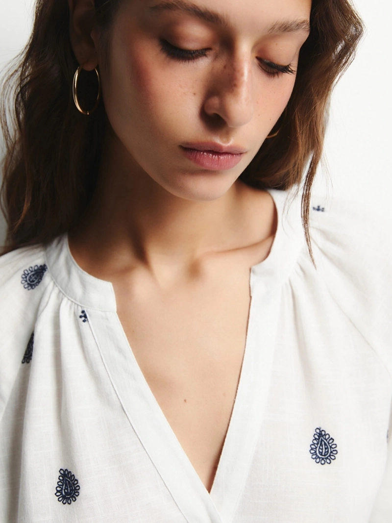 BLUSA MUJER SFERA ALGODÓN  - 4