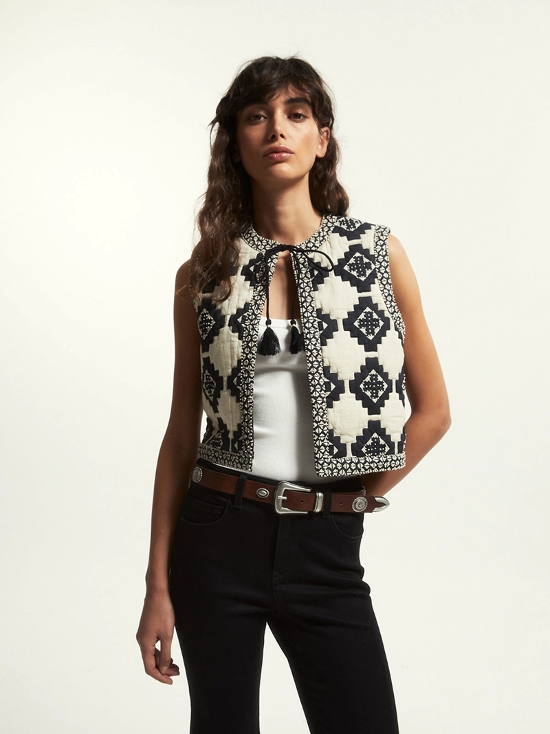 CHAQUETA MUJER SFERA ALGODÓN ACOLCHADA - 2