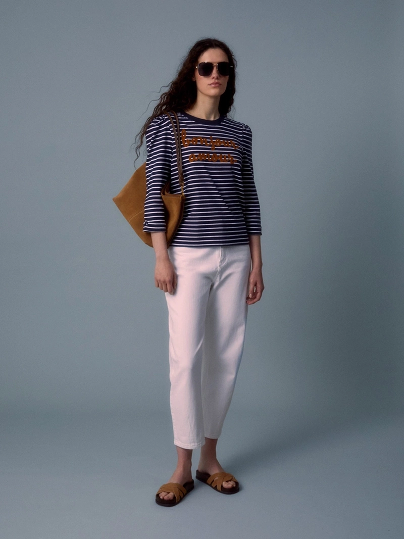 POLERA MUJER SFERA ALGODÓN MANGA 3/4 - 2