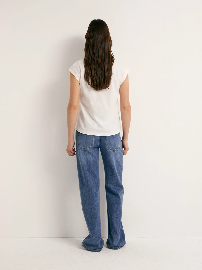 BLUSA MUJER SFERA ALGODÓN  - 3