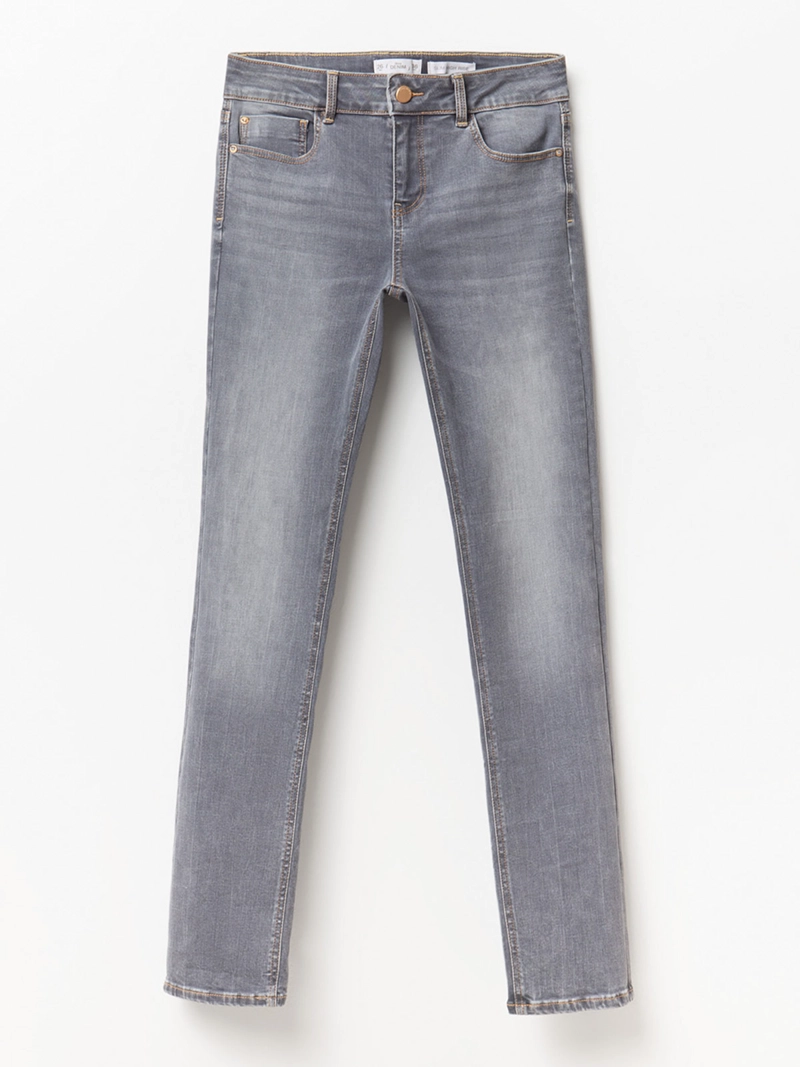JEANS MUJER SFERA RECTO AJUSTADO TIRO ALTO - 5