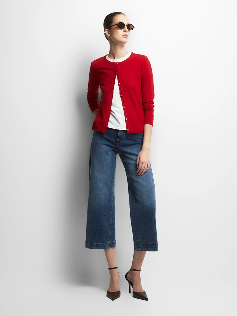 JEANS MUJER SFERA CULOTTE TIRO ALTO - 2