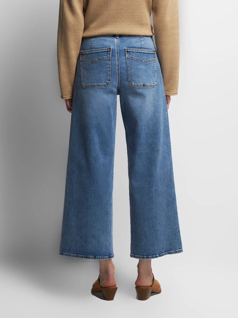 JEANS MUJER SFERA CULOTTE TIRO ALTO - 2
