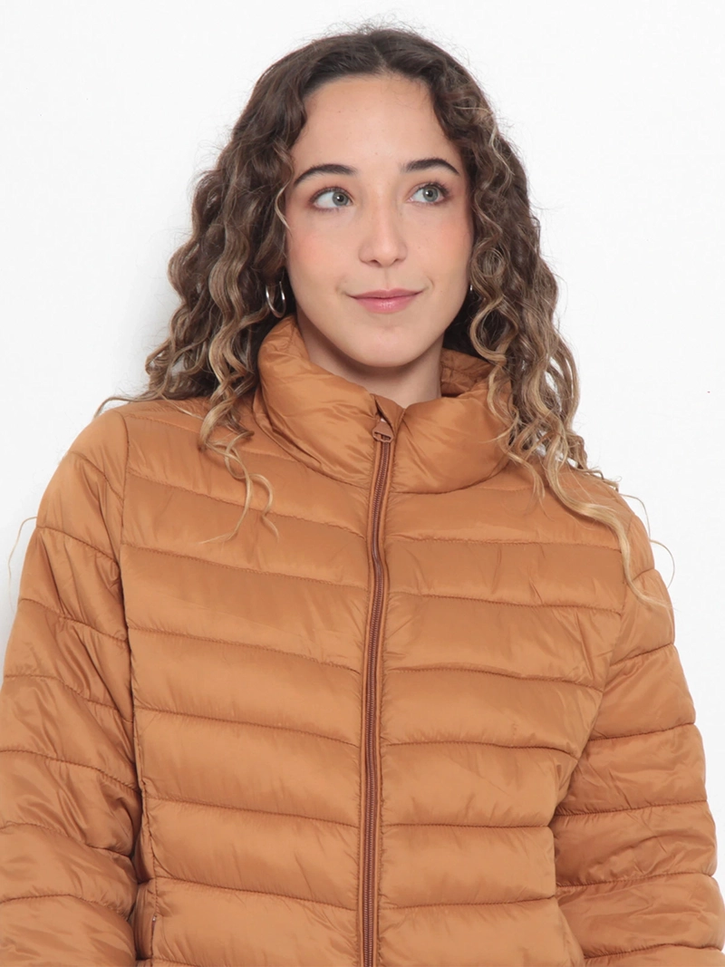 PARKA MUJER WADOS MANGA LARGA CIERRE Y BOLSILLOS - 5