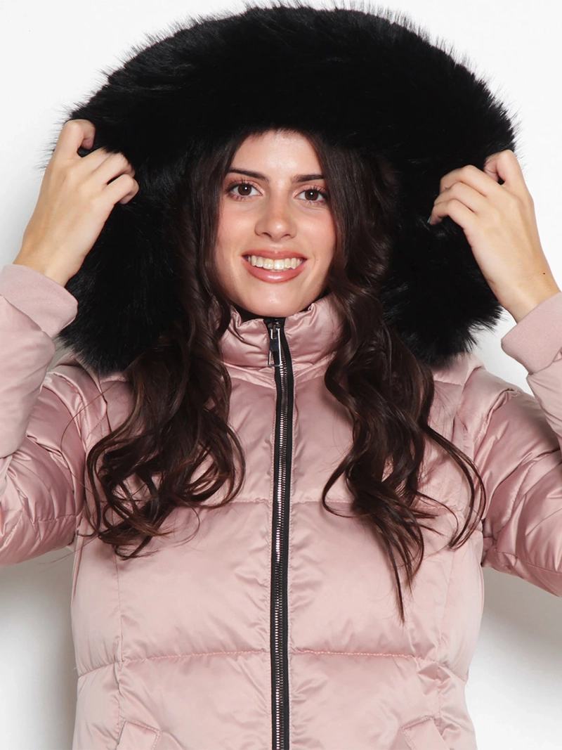 PARKA MUJER WADOS MANGA LARGA CAPUCHA Y CIERRE - 6