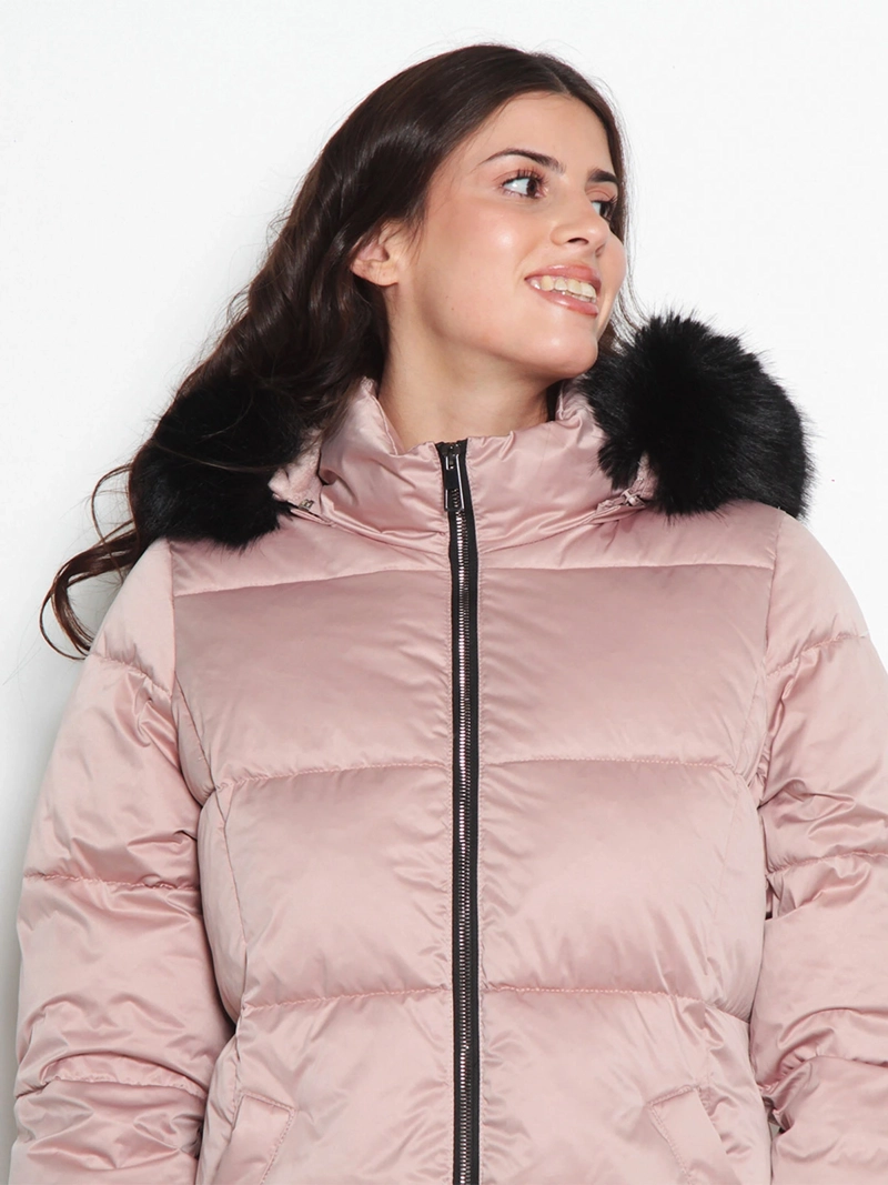 PARKA MUJER WADOS MANGA LARGA CAPUCHA Y CIERRE - 7