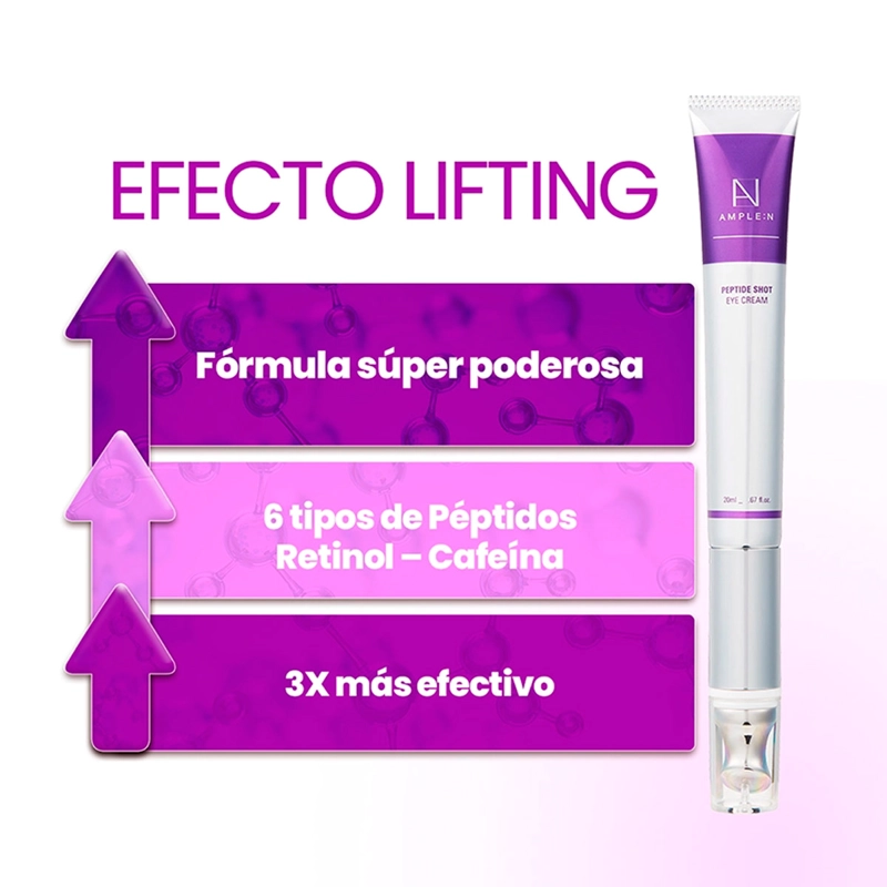 CREMA CONTORNO DE OJOS AMPLEN PÉPTIDOS 20ML - 5
