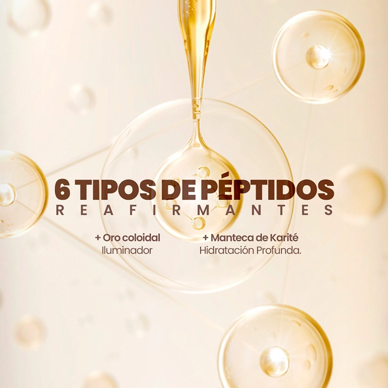 CREMA ANTIEDAD ROSTRO AMPLEN PÉPTIDOS 60ML - 5