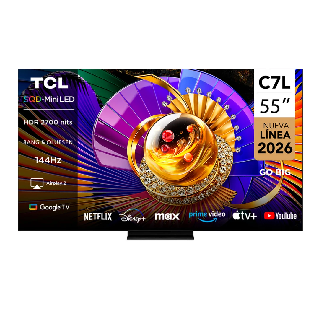 SMART TV TCL SQD-MINI LED 4K UHD 55” 55C7L - 2