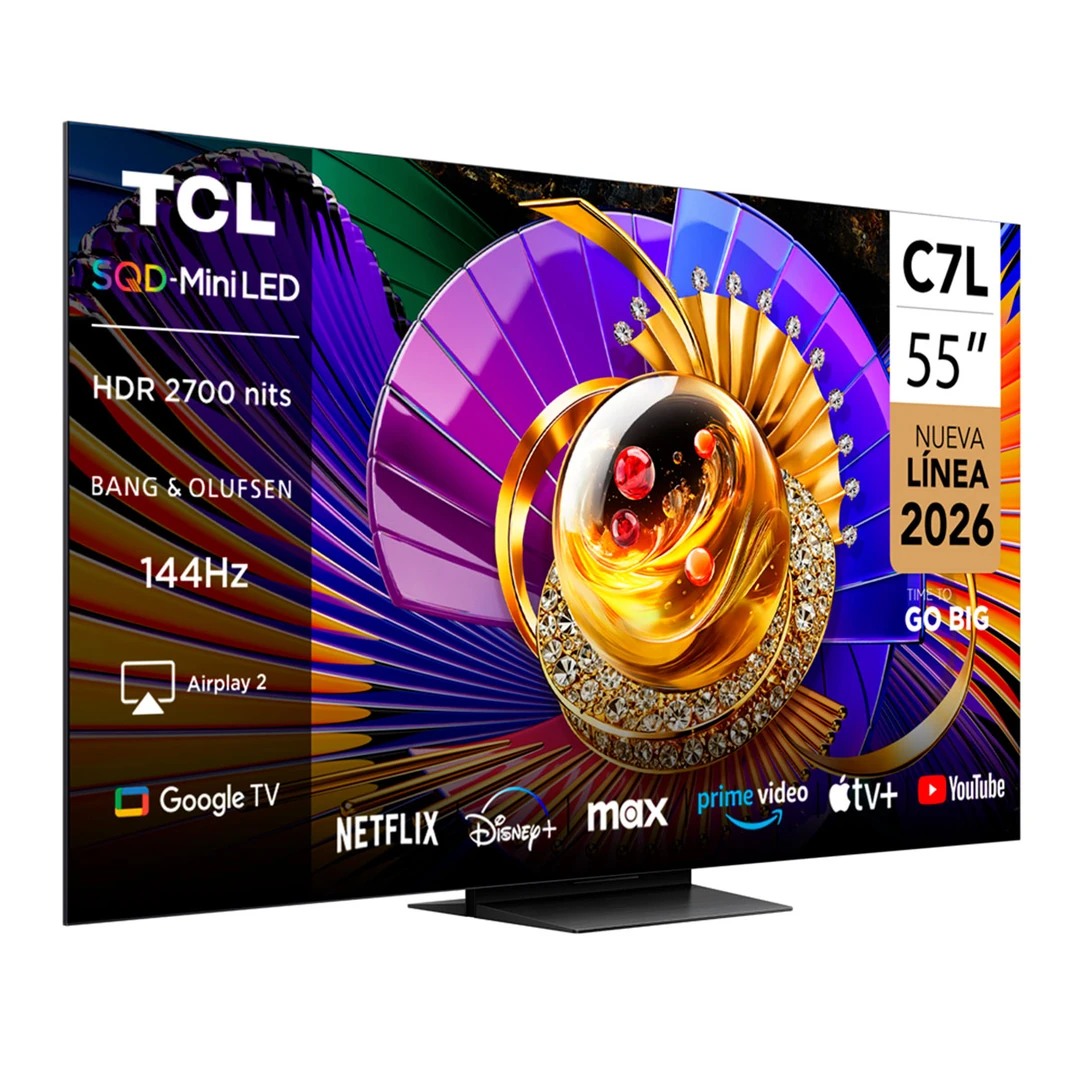 SMART TV TCL SQD-MINI LED 4K UHD 55” 55C7L - 3