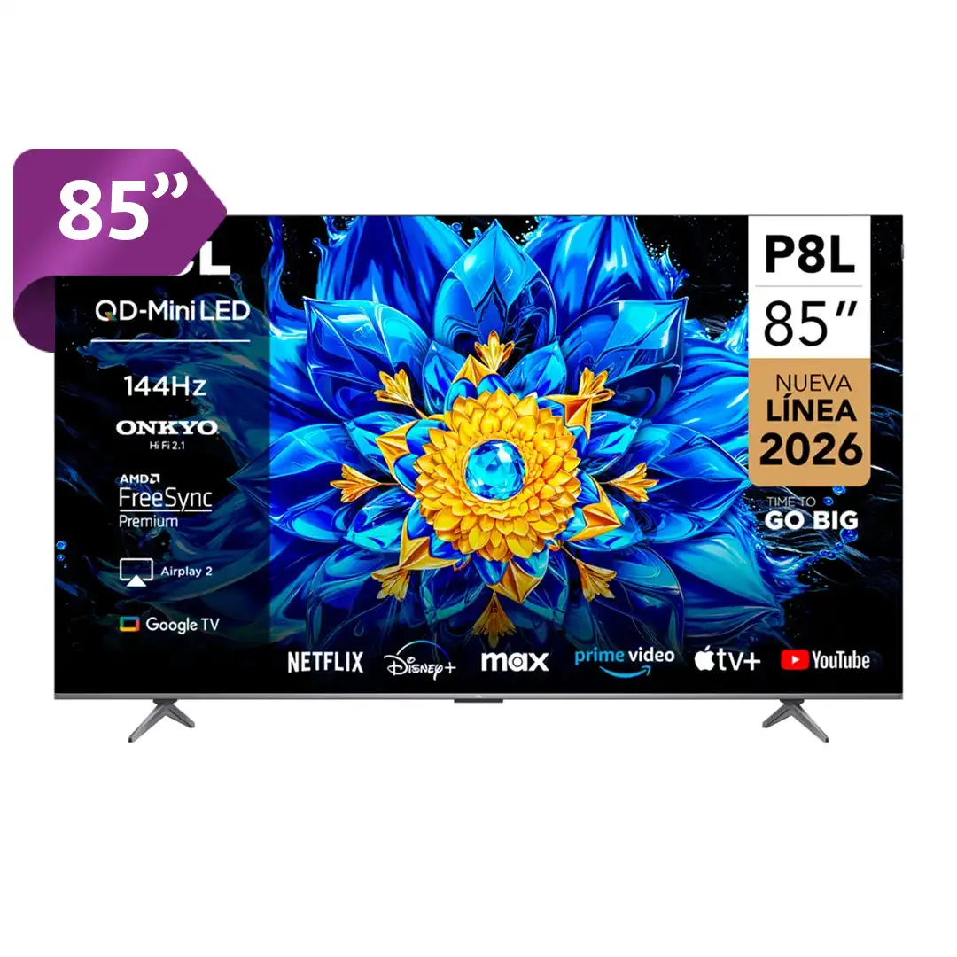 SMART TV TCL QD-MINI LED 4K UHD 85” 85P8L - 1