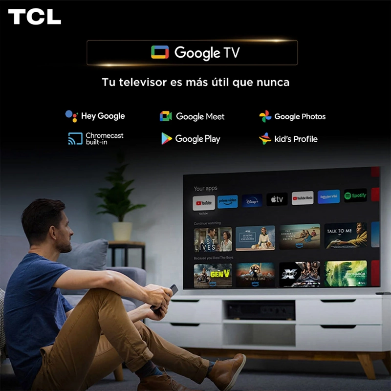 SMART TV TCL SQD-MINI LED 4K UHD 85” 85X11L - 10