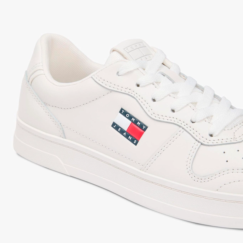 ZAPATILLAS MUJER TOMMY HILFIGER CASUALES BLANCO EN0EN03006YBL  - 8
