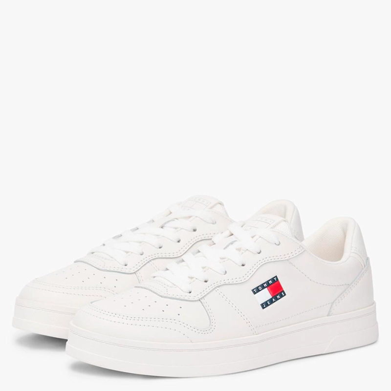 ZAPATILLAS MUJER TOMMY HILFIGER CASUALES BLANCO EN0EN03006YBL  - 3