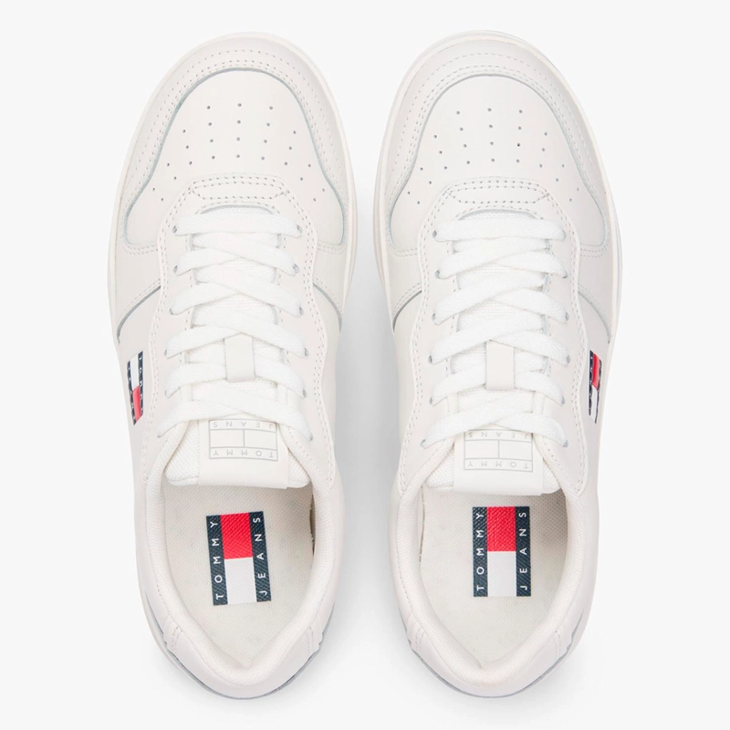 ZAPATILLAS MUJER TOMMY HILFIGER CASUALES BLANCO EN0EN03006YBL  - 5