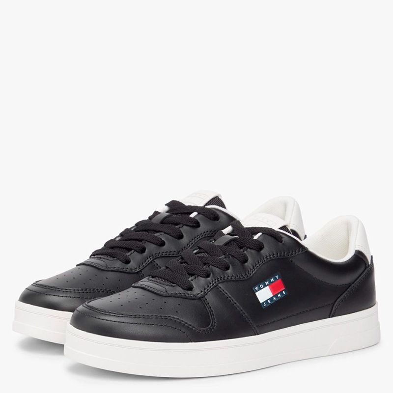 ZAPATILLAS MUJER TOMMY HILFIGER CASUALES NEGRO EN0EN03006BDS  - 3