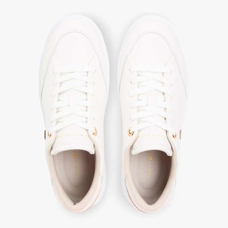 ZAPATILLAS MUJER TOMMY HILFIGER CASUALES BLANCO FW0FW09106YBL  - 4