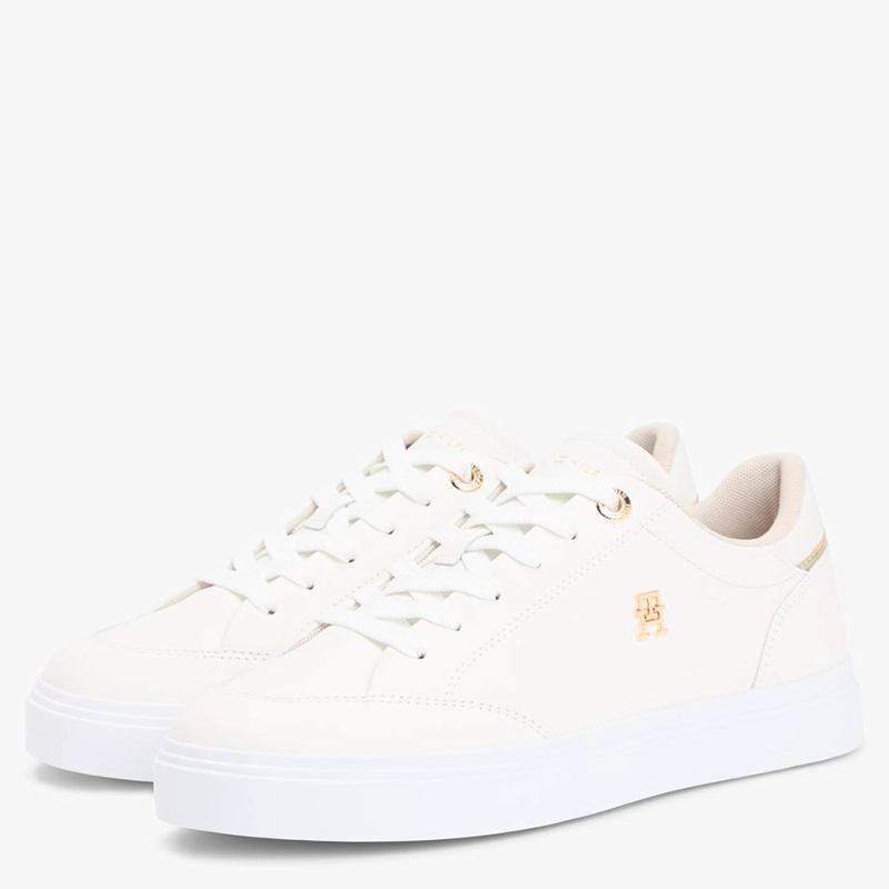 ZAPATILLAS MUJER TOMMY HILFIGER CASUALES BLANCO FW0FW09106YBL  - 2