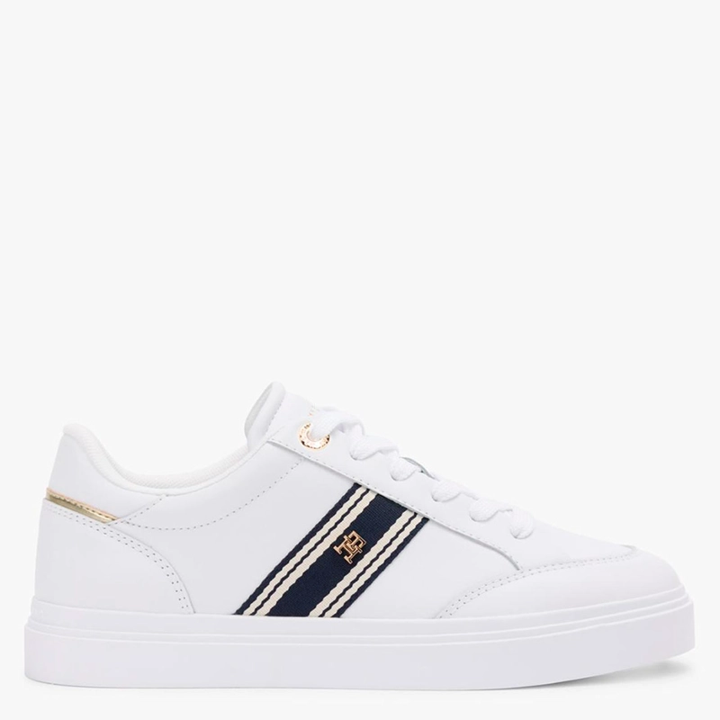 ZAPATILLAS MUJER TOMMY HILFIGER CASUALES BLANCA FW0FW09354YBS  - 1