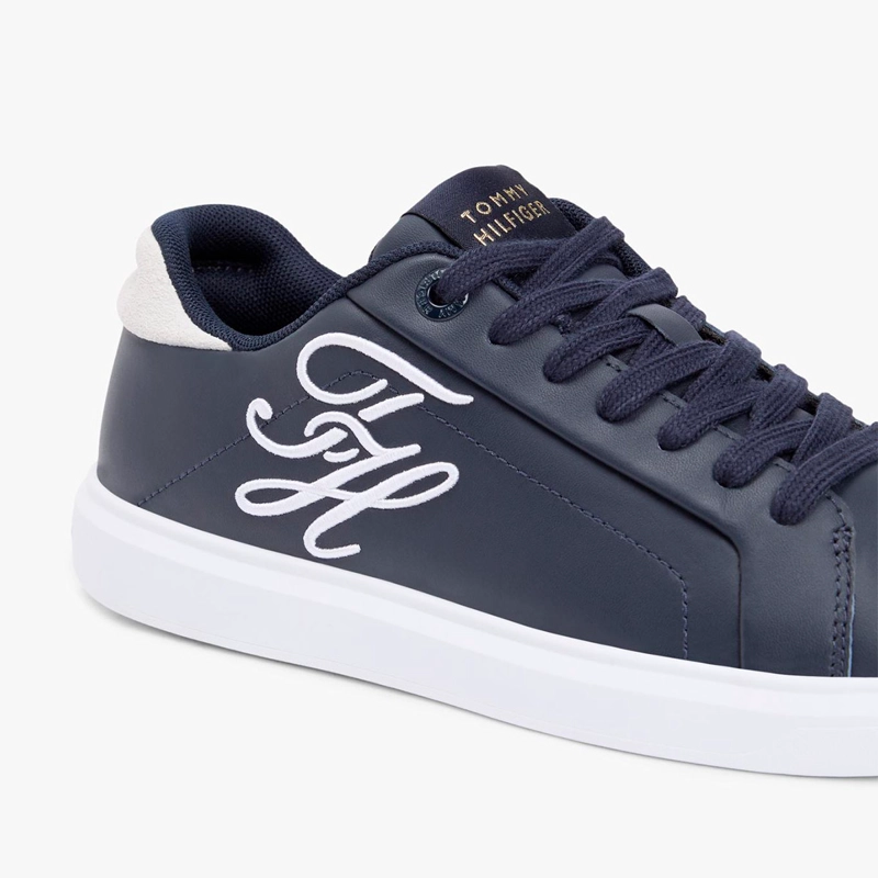 ZAPATILLAS MUJER TOMMY HILFIGER CASUALES AZUL MARINO FW0FW093630HC  - 7