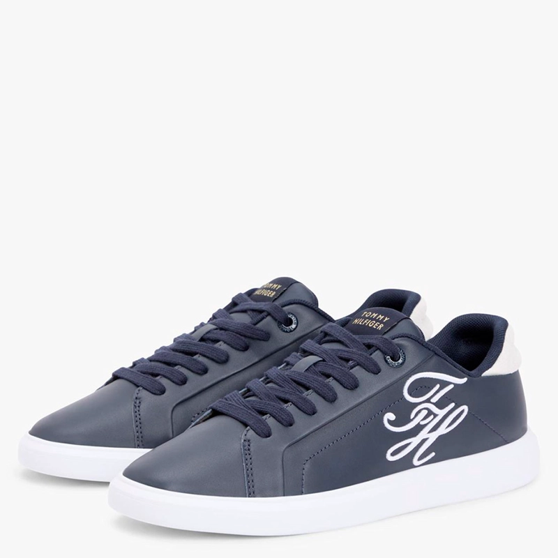 ZAPATILLAS MUJER TOMMY HILFIGER CASUALES AZUL MARINO FW0FW093630HC  - 2