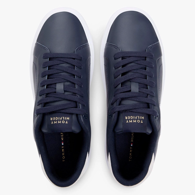 ZAPATILLAS MUJER TOMMY HILFIGER CASUALES AZUL MARINO FW0FW093630HC  - 4