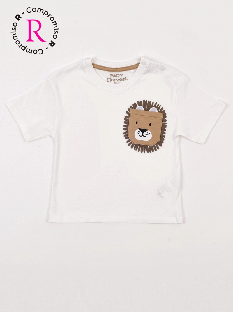 POLERA NIÑO BABY HARVEST ALGODÓN MANGA CORTA - 3