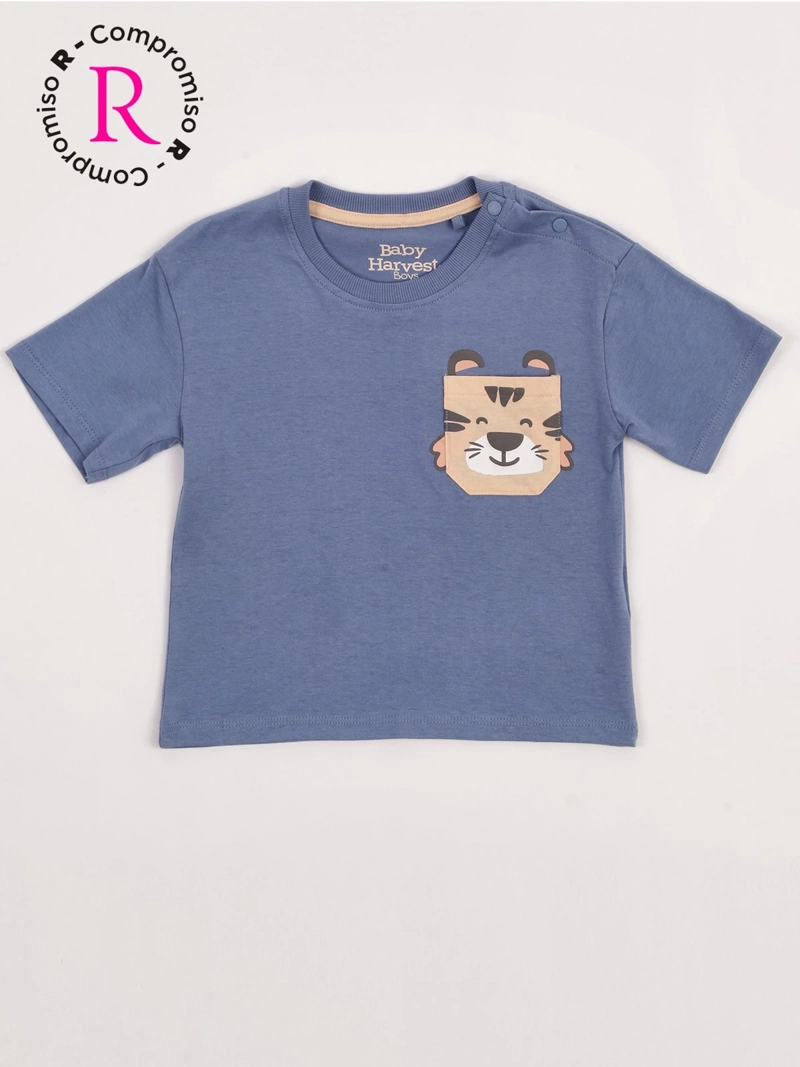 POLERA NIÑO BABY HARVEST ALGODÓN MANGA CORTA - 3
