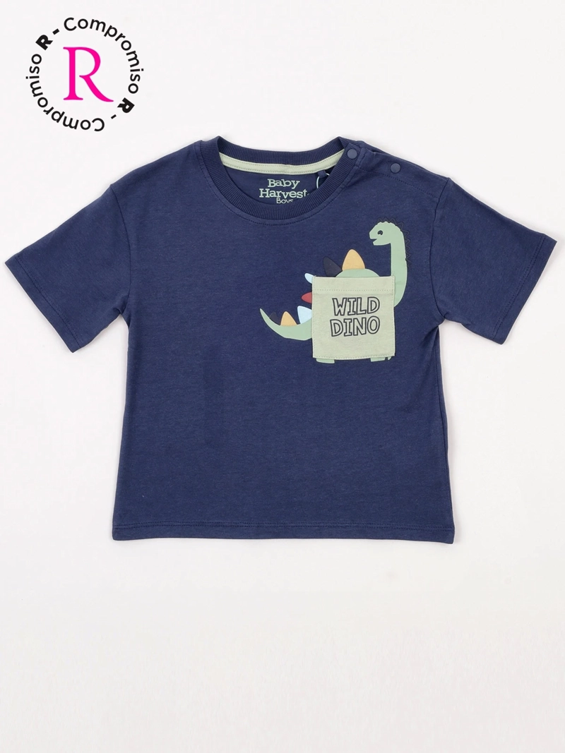 POLERA NIÑO BABY HARVEST ALGODÓN MANGA CORTA - 3