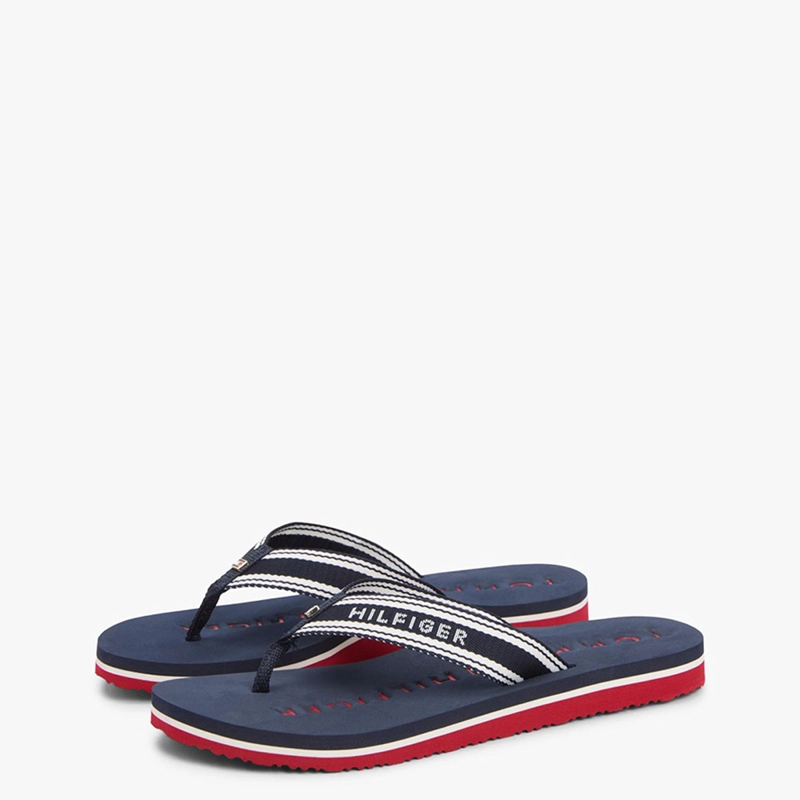 SANDALIAS MUJER TOMMY HILFIGER AZUL FW0FW091930GY  - 3