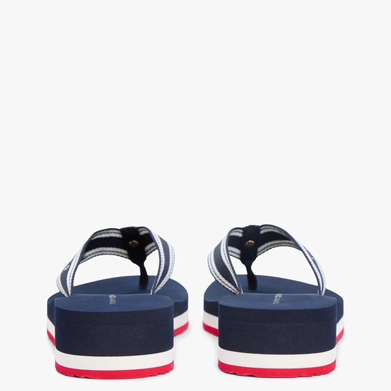 SANDALIAS MUJER TOMMY HILFIGER AZUL FW0FW091950GY  - 4